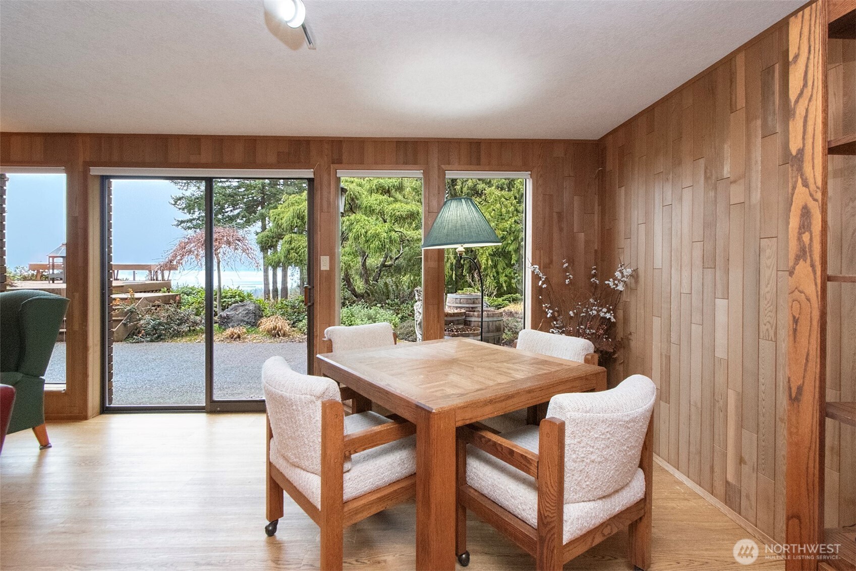 5418 South Old Mill Road Port Angeles, WA 98362 - Photo 27 of 39 a dining room with furniture and window