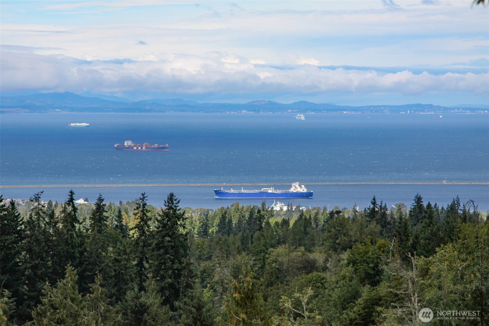 5418 South Old Mill Road Port Angeles, WA 98362 - Photo 4 of 39 an aerial view of a city
