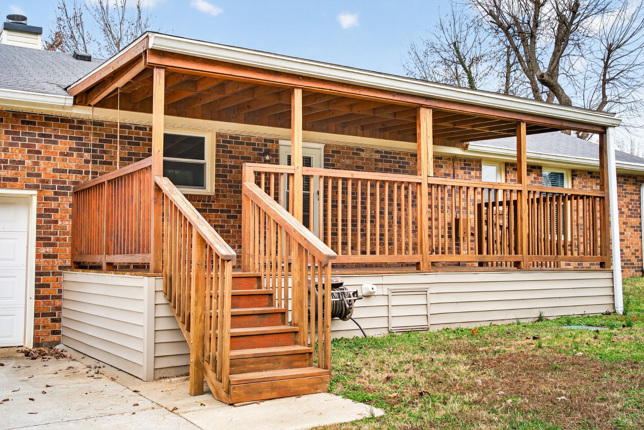 115 Calista Road White House, TN 37188 - Photo 11 of 38 a view of a house with a small deck