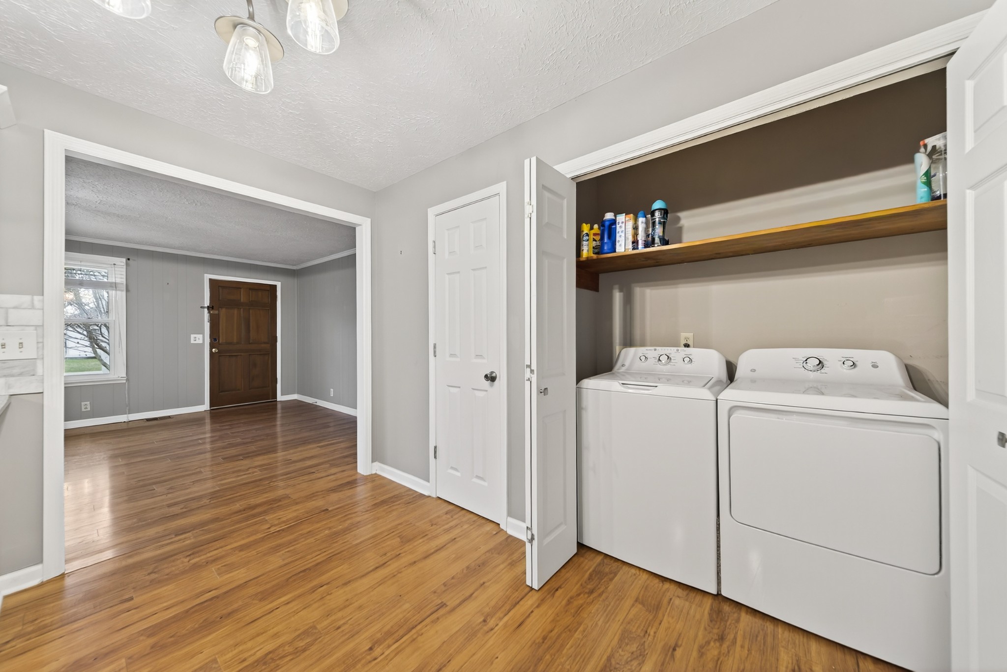 115 Calista Road White House, TN 37188 - Photo 30 of 38 a view of utility room with washer and dryer