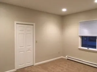 wooden floor in an empty room