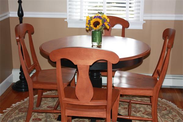 490 Brook Road Milton, MA 02186 - Photo 17 of 24 a view of a dining room with furniture and wooden floor