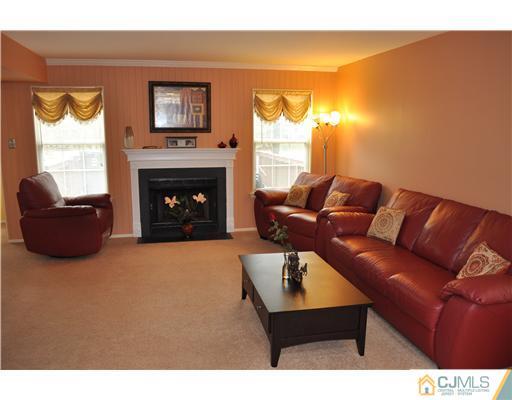 151 Skipton Place Somerset, NJ 08873 - Photo 3 of 10 a living room with furniture and a fireplace