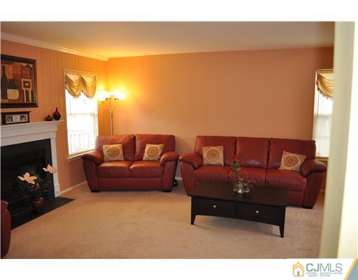 151 Skipton Place Somerset, NJ 08873 - Photo 6 of 10 a living room with furniture and a fireplace
