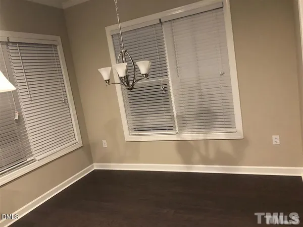 a view of a room that has a window