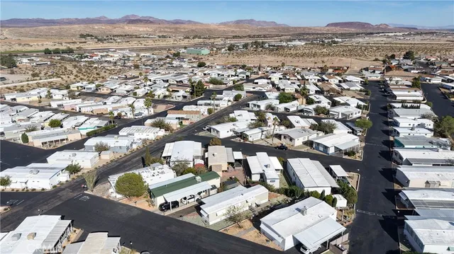 an aerial view of a city with lots of residential buildings