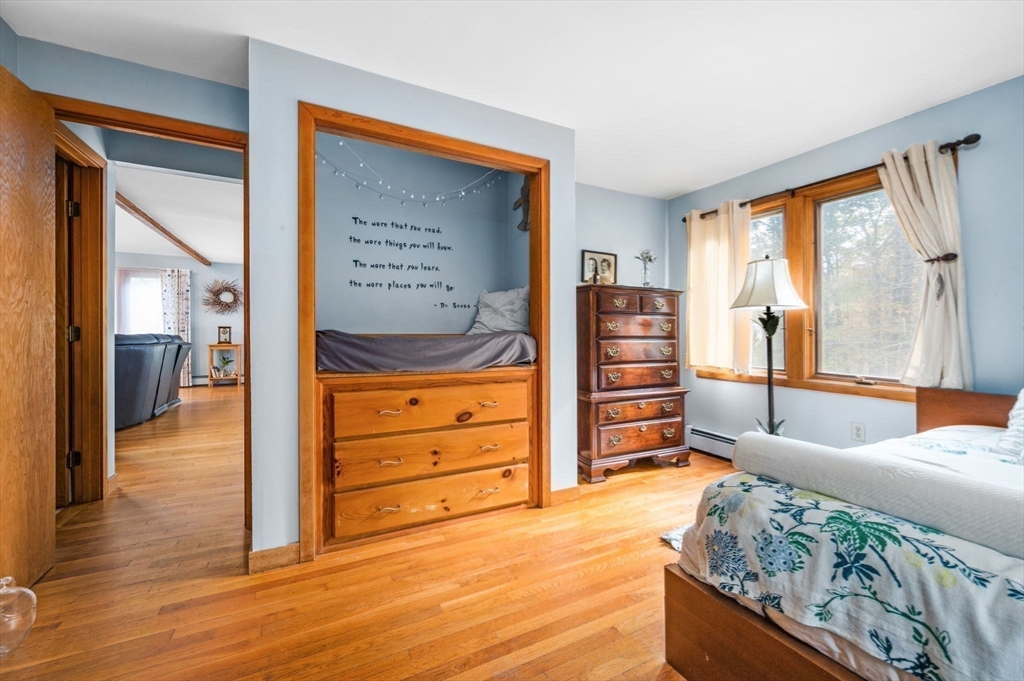 16 Wheeler Road Princeton, MA 01541 - Photo 15 of 40 a bedroom with furniture and a dresser