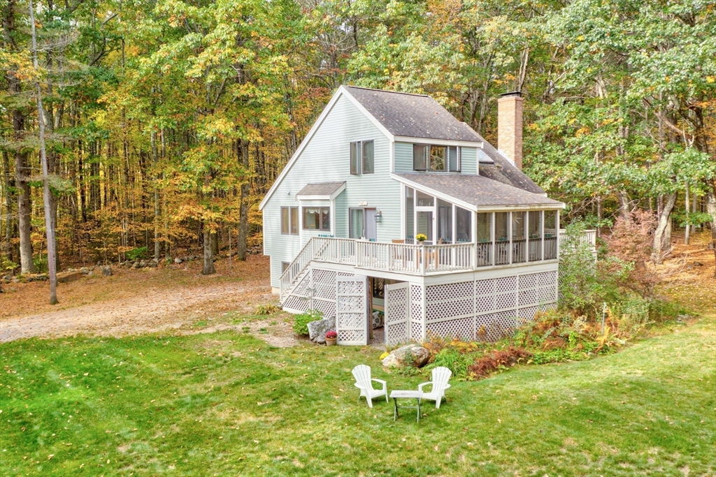 16 Wheeler Road Princeton, MA 01541 - Photo 2 of 40 a front view of a house with a yard
