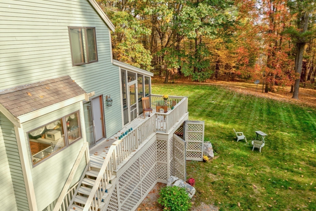16 Wheeler Road Princeton, MA 01541 - Photo 34 of 40 a balcony with table and chairs