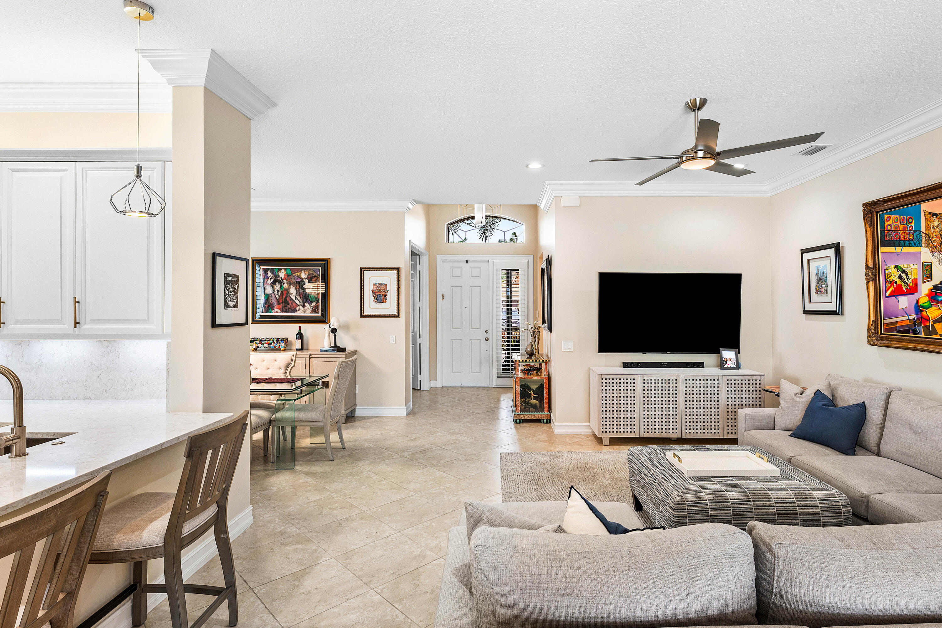 9428 Ivory Isle Road Boynton Beach, FL 33473 - Photo 13 of 46 Great Room Is Open To Kitchen