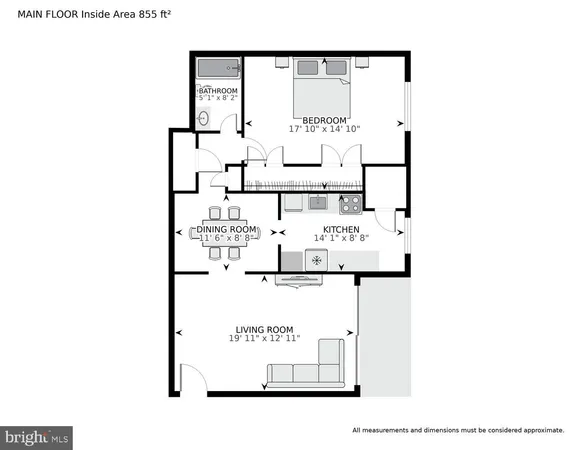 $1,650 | 5614 Bloomfield Drive, Unit 104, Alexandria, VA 22312