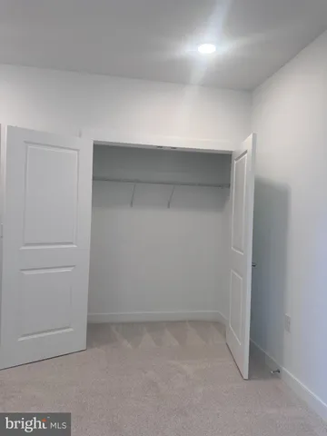 a view of closet area