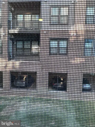 a view of a bathroom with a balcony