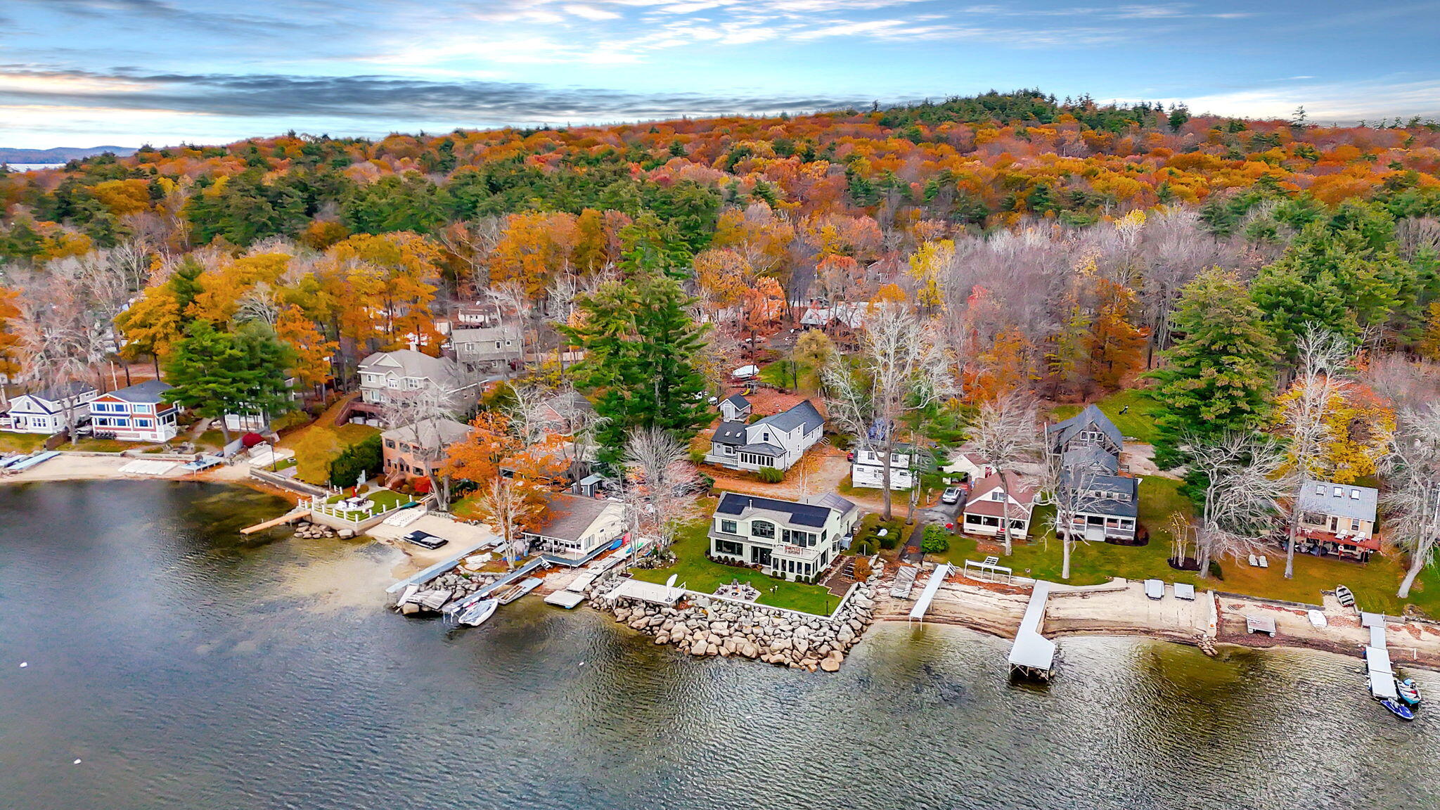 14 Prosperity Lane Windham, ME 04062 - Photo 50 of 63 Autumn at the lake