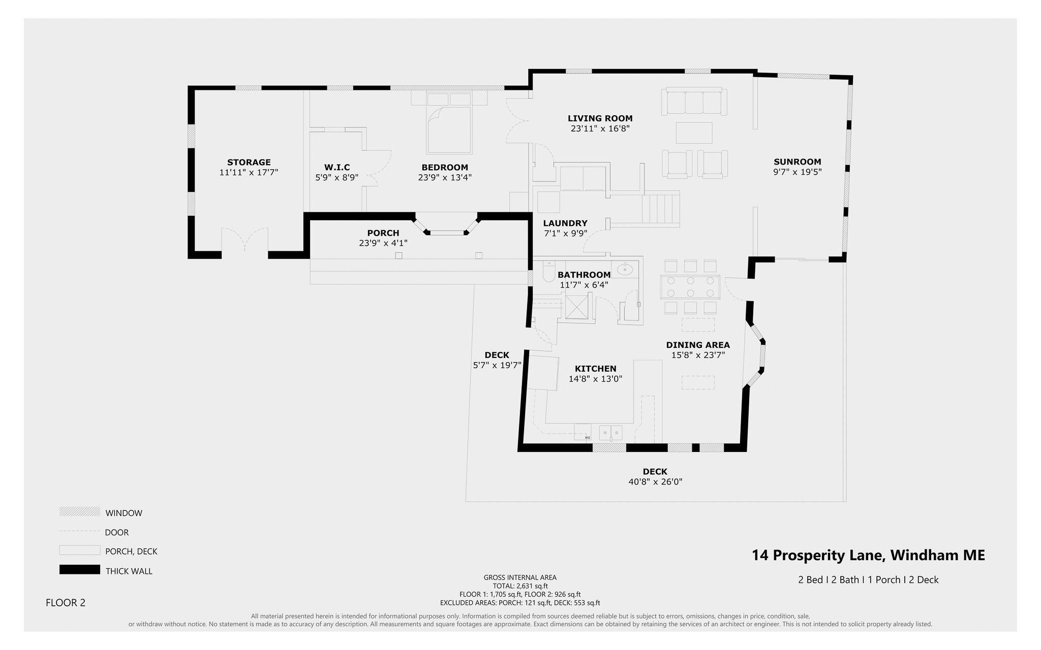 14 Prosperity Lane Windham, ME 04062 - Photo 62 of 63 Floor plan level 1