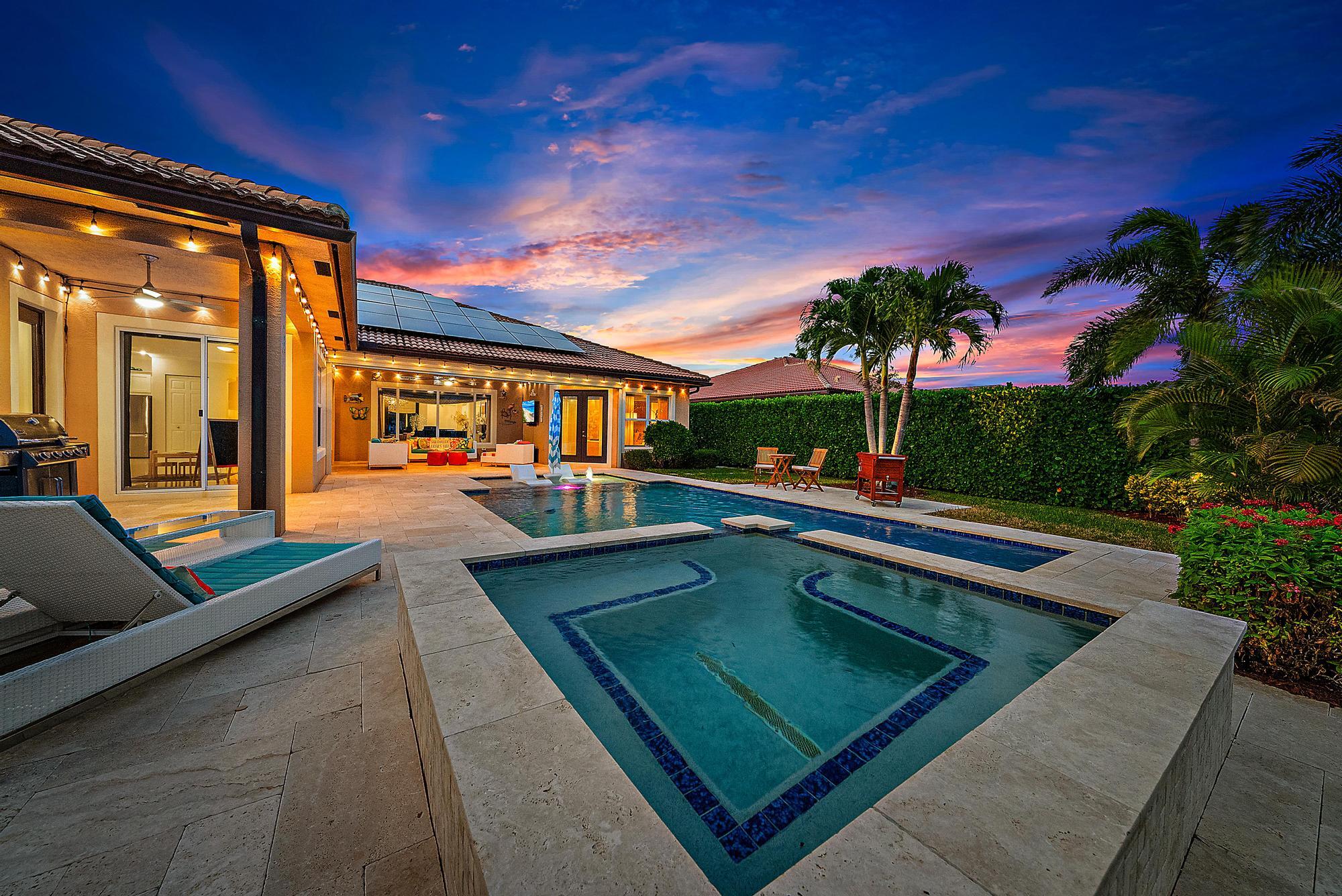 127 Steeple Circle Jupiter, FL 33458 - Photo 2 of 56 Back Exterior & Pool