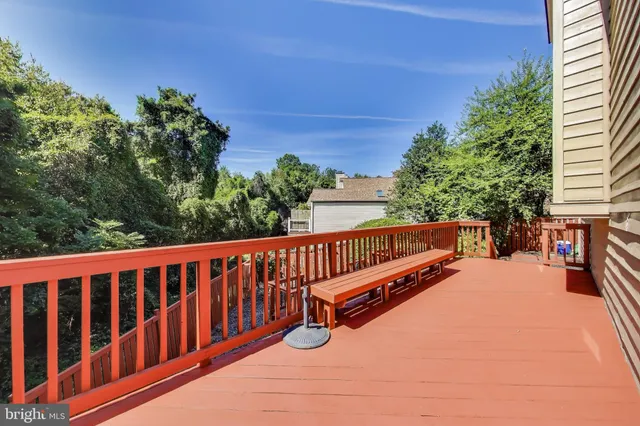 a view of balcony with couch