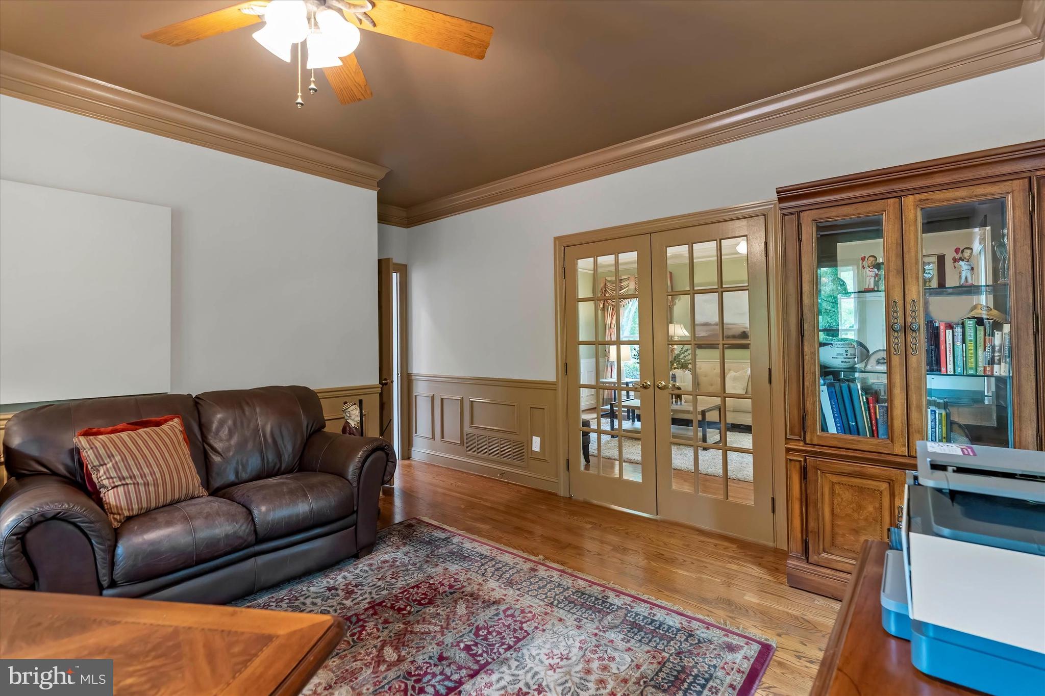 204 Fern Ridge Landenberg, PA 19350 - Photo 13 of 81 Another Study View, French Doors to LR