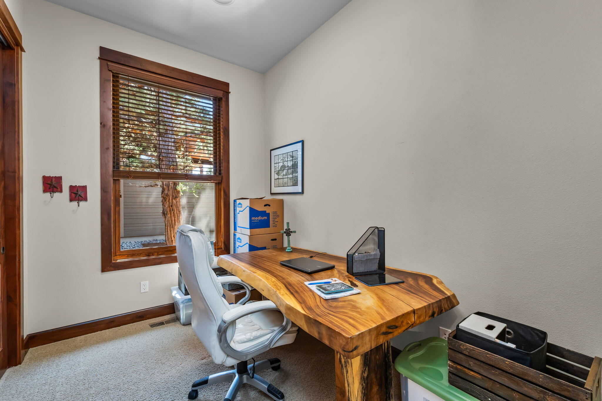 1144 Highland View Loop Redmond, OR 97756 - Photo 19 of 69 a view of workspace with furniture and window