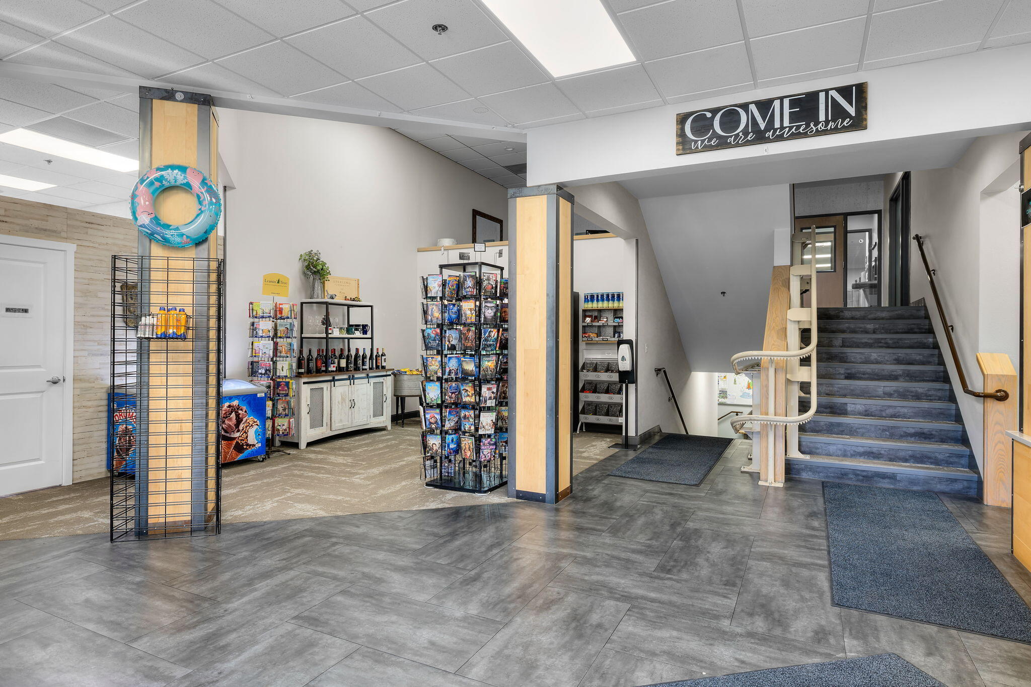 1144 Highland View Loop Redmond, OR 97756 - Photo 56 of 69 a view of an empty room with stairs and toys