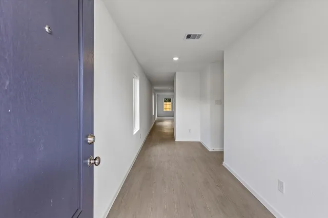 wooden floor in a gallery