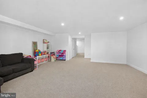 a view of balcony with furniture