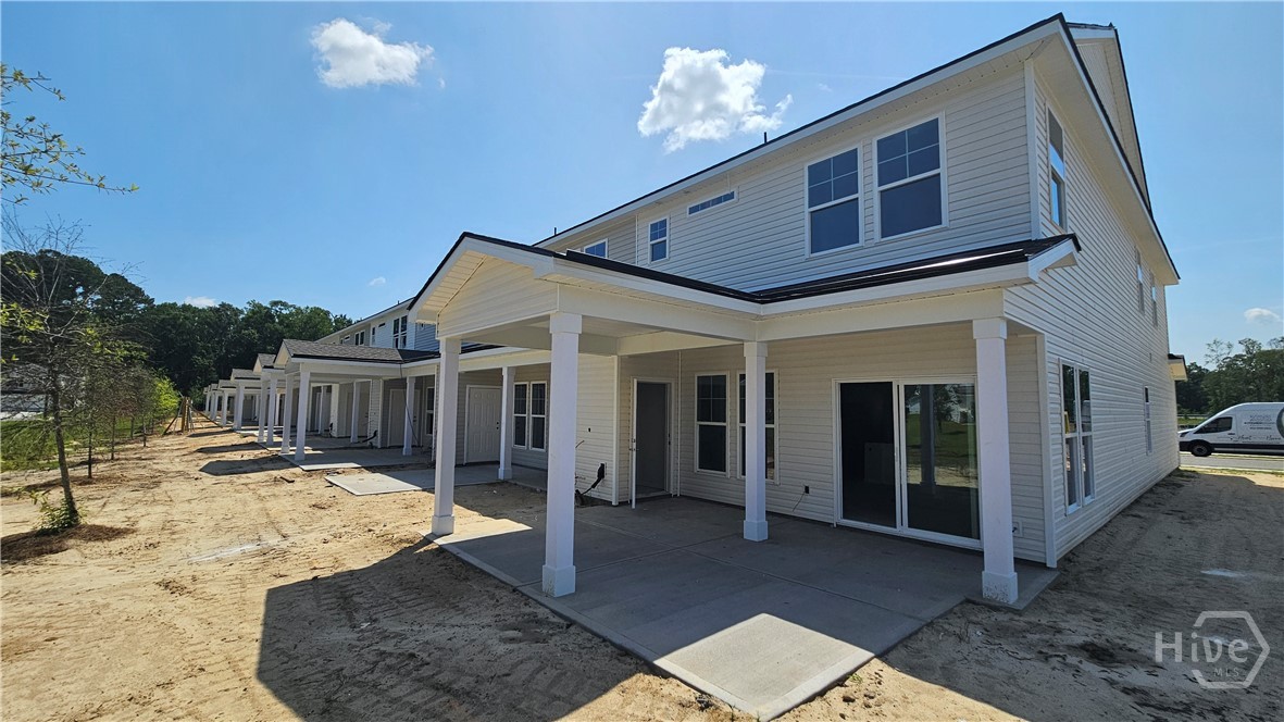 201 Pinebury Road Pooler, GA 31322 - Photo 3 of 26 Back View of Townehomes