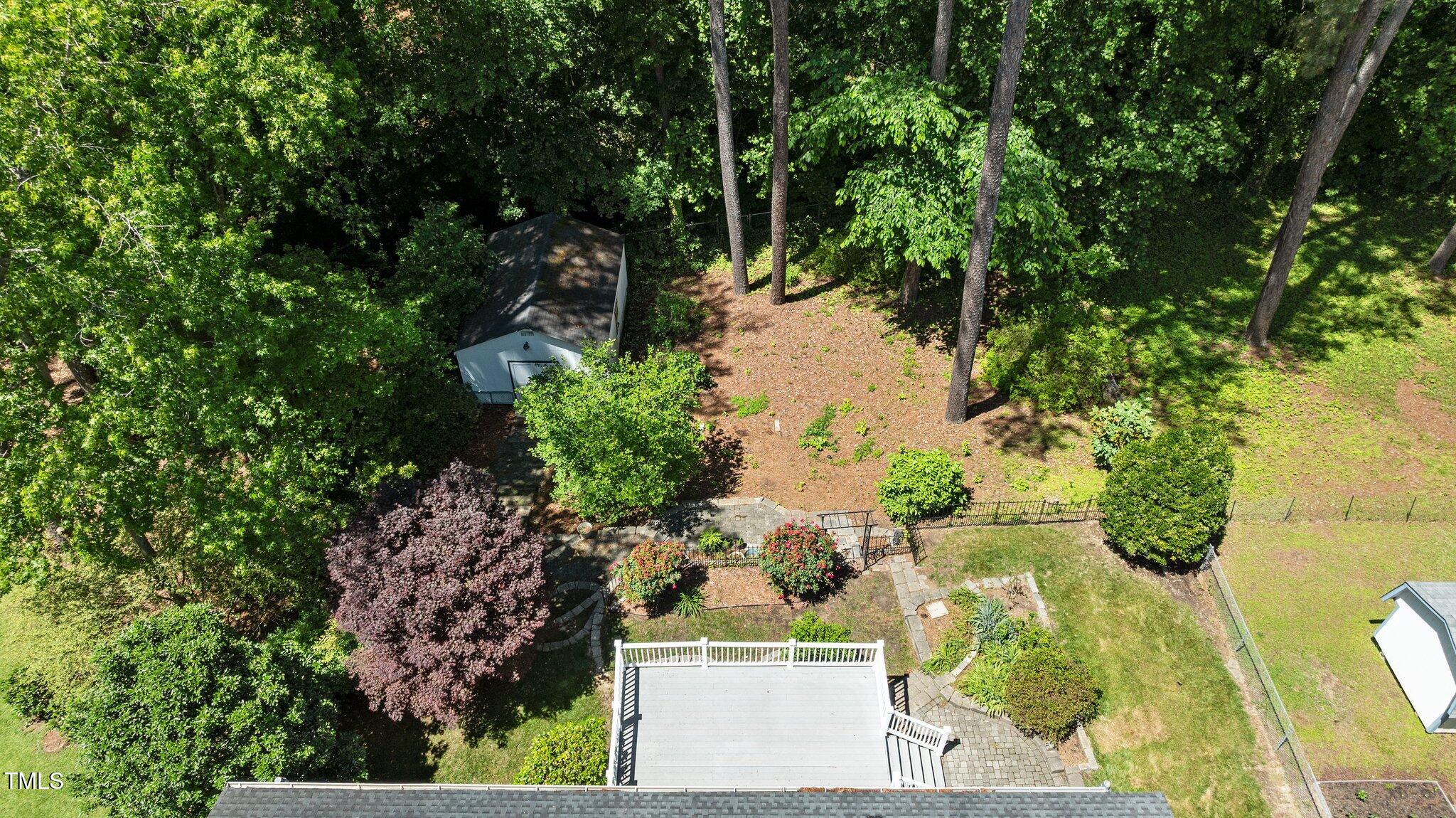 612 Harvest Lane Raleigh, NC 27606 - Photo 33 of 38 a view of a yard