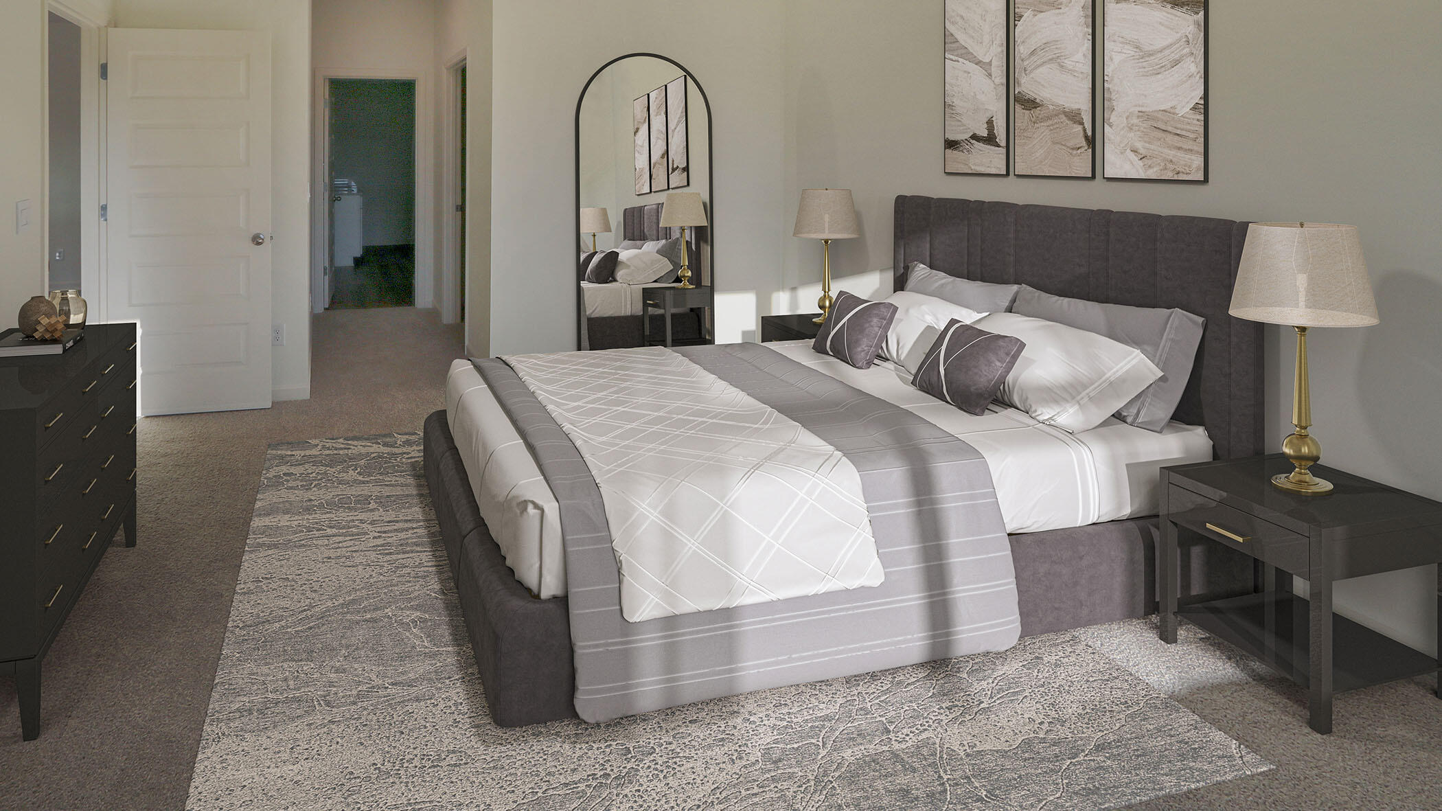 140 Dockside Road Freeport, FL 32439 - Photo 12 of 21 a bedroom with bed and a night stand