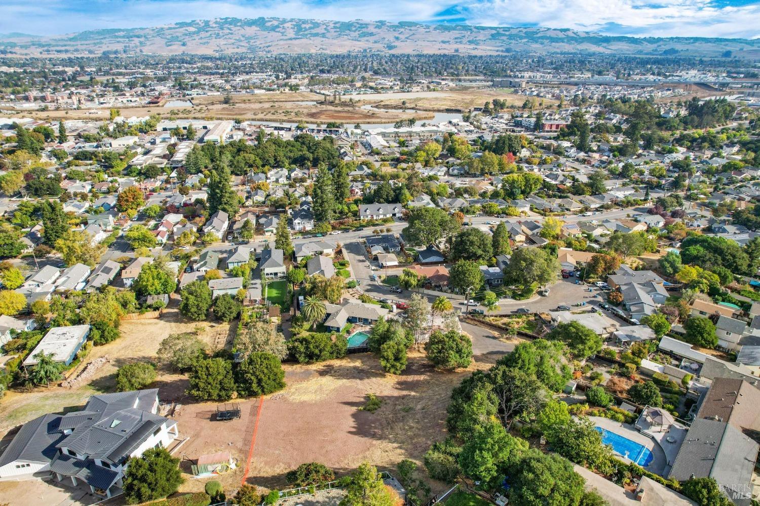 21 Branching Way Petaluma, CA 94952 - Photo 11 of 33 an aerial view of residential houses with outdoor space
