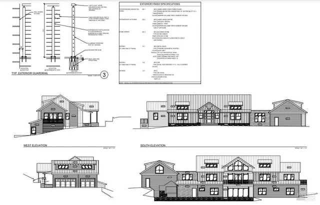 a view of a large window