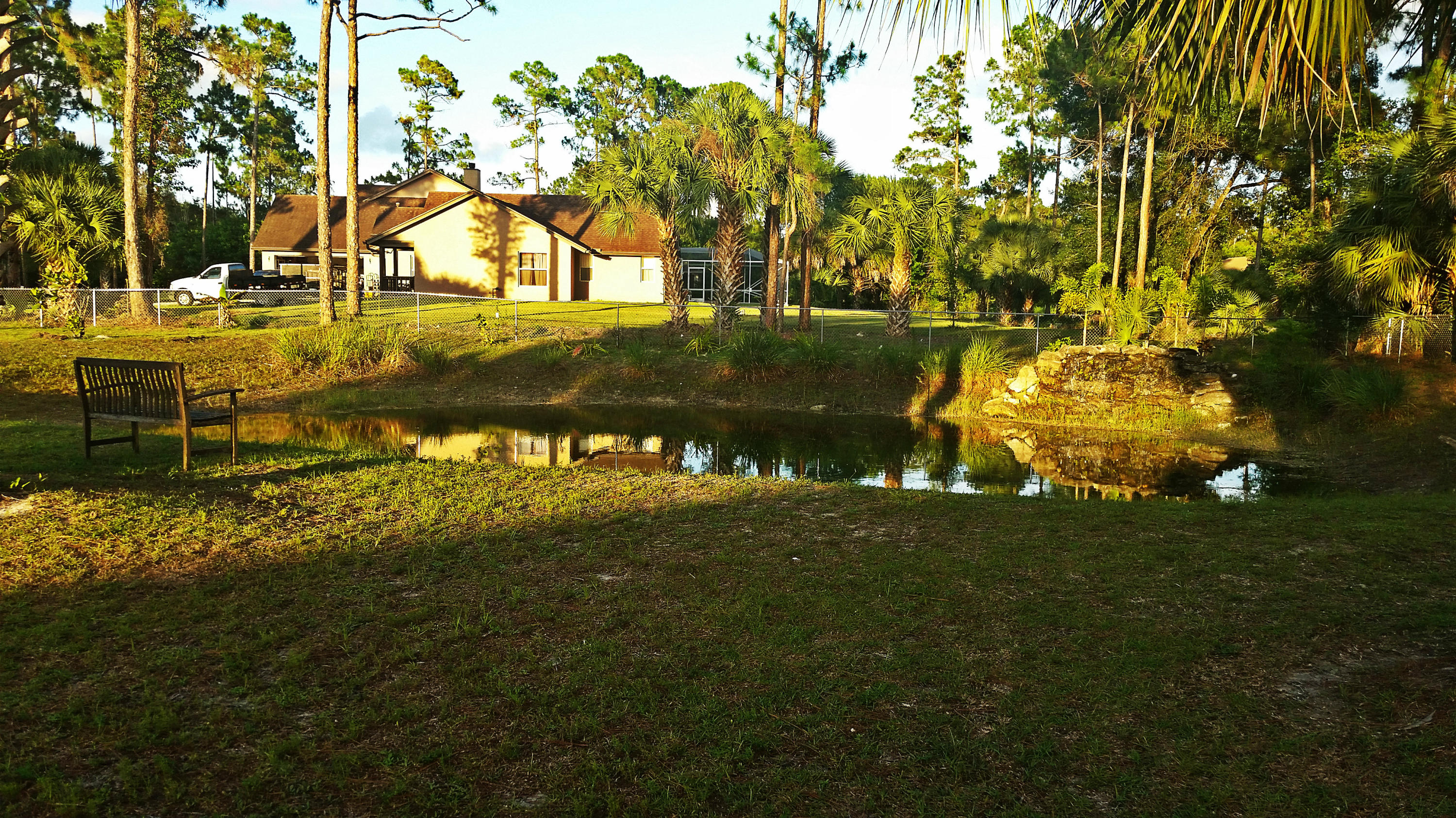 6098 Indian Trail Ranch Road Loxahatchee, FL 33470 - Photo 34 of 39 Fully stocked pond