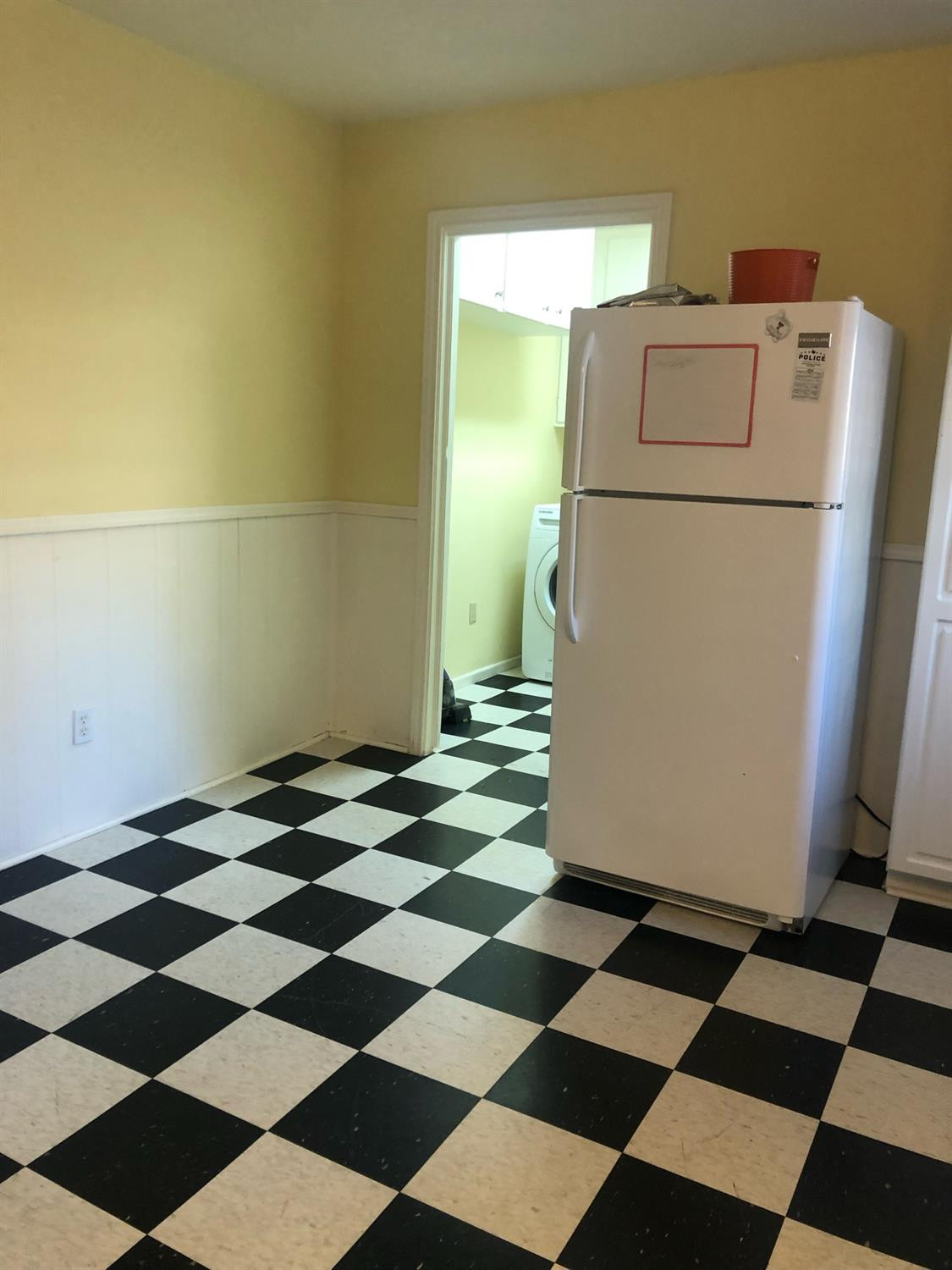 2904 20th Street Lubbock, TX 79410 - Photo 19 of 35 a black and white checkered floor with a black white checkered floor
