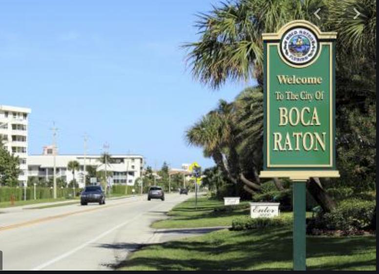Welcome to Boca Raton