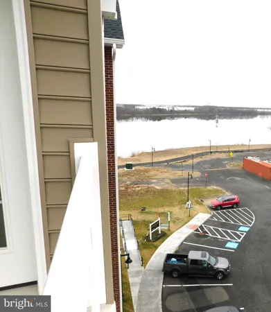 a view of a balcony with city view