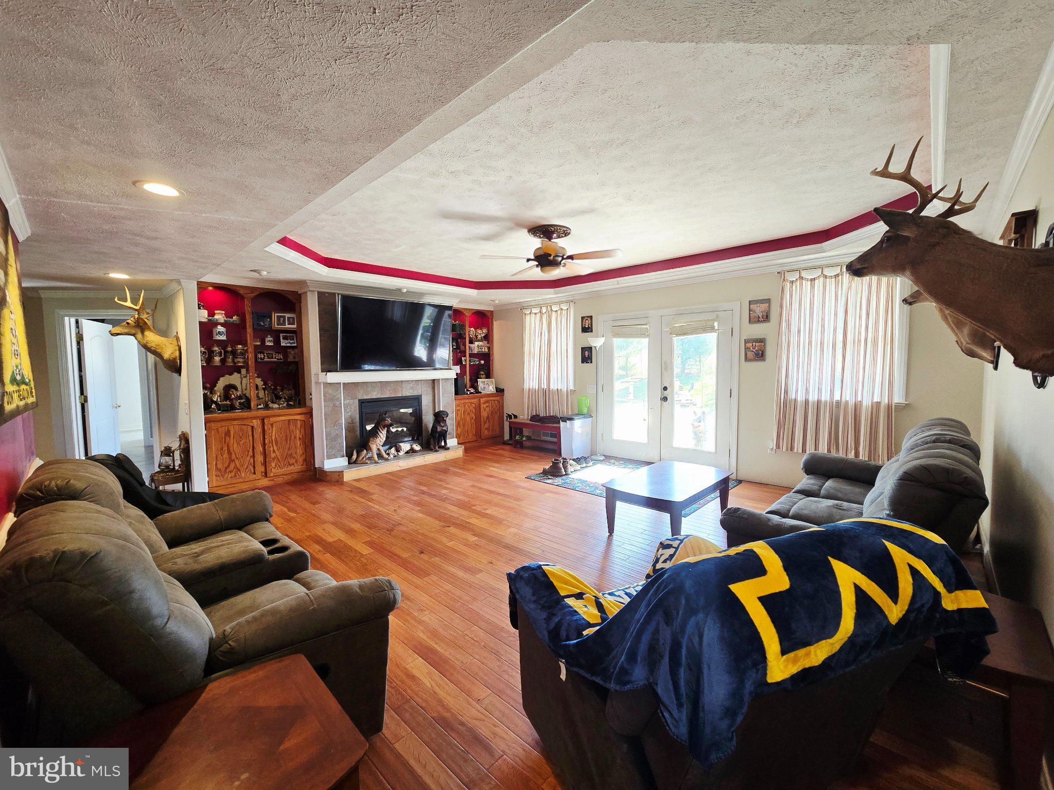 540 Plum Run Road Sugar Grove, WV 26815 - Photo 12 of 45 Spacious living room with rustic charm.