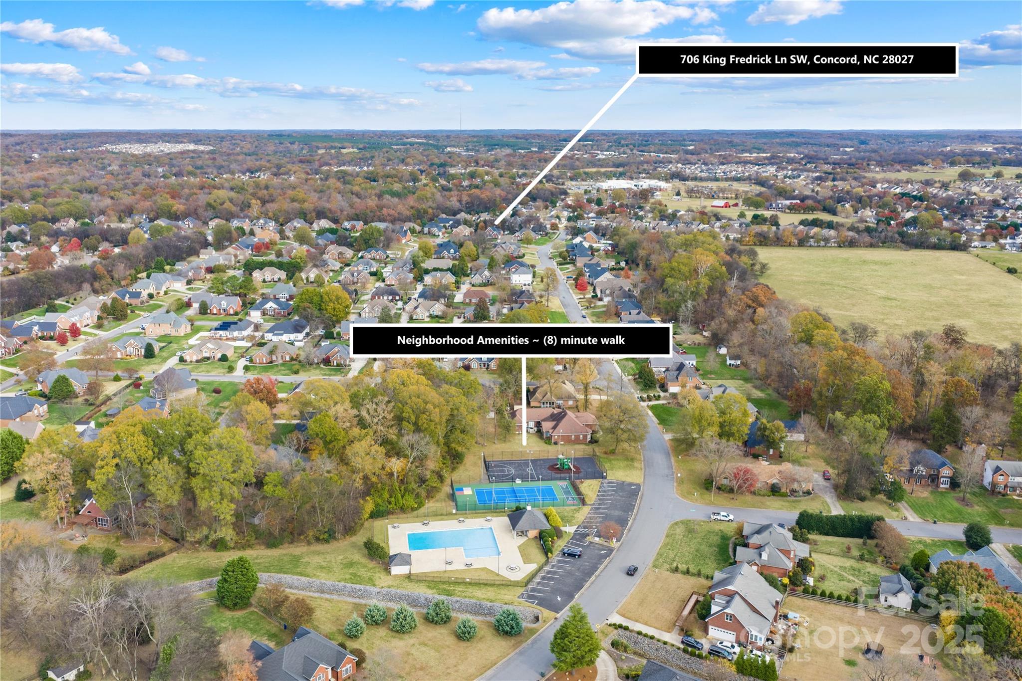 706 King Fredrick Lane Southwest Concord, NC 28027 - Photo 34 of 36 a view of a city