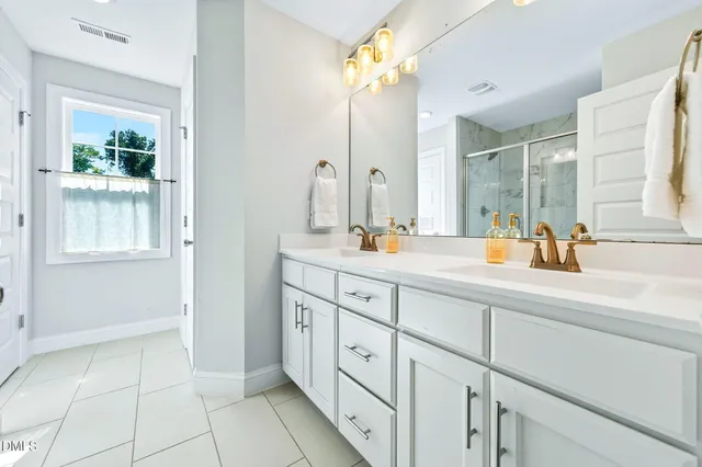 a view of a roof deck with furniture