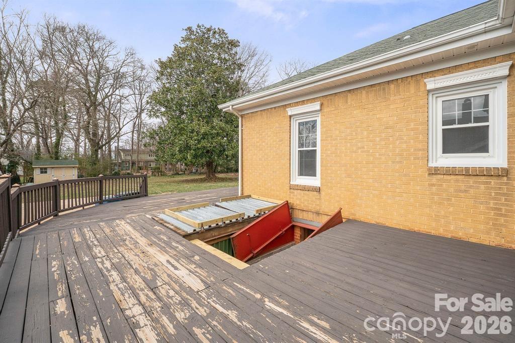 333 7th Street Northwest Hickory, NC 28601 - Photo 19 of 23 a wooden bench sitting on top of a wooden floor