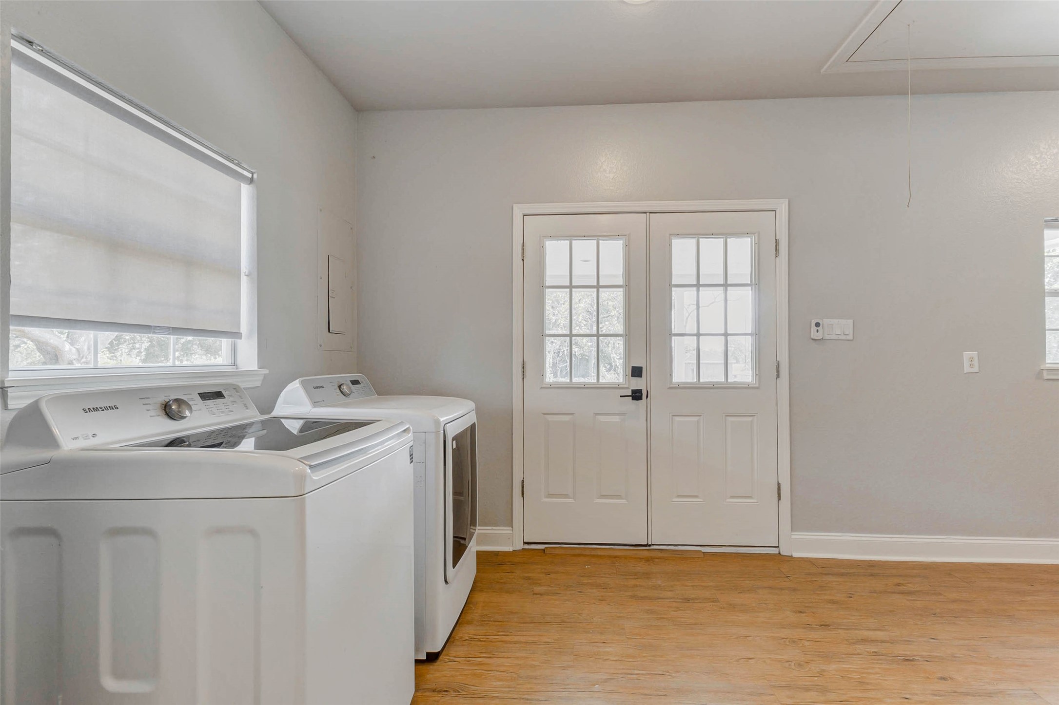 8411 Syms Street Fulshear, TX 77441 - Photo 17 of 29 a view of utility room with washer and dryer