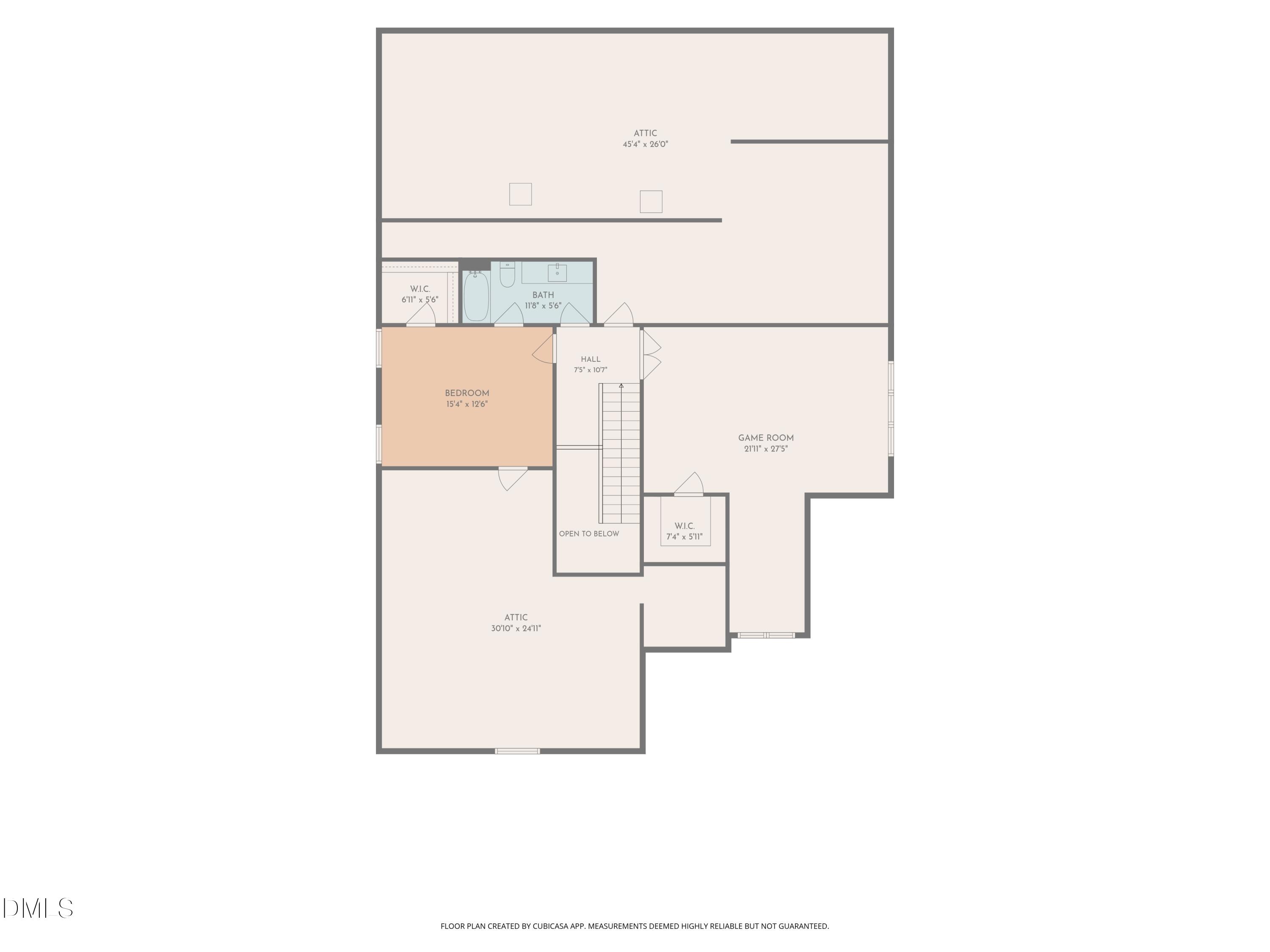 152 South Allen Road Wake Forest, NC 27587 - Photo 14 of 14 2nd Floor Plan