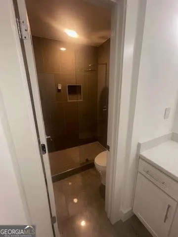 a bathroom with a sink and a toilet