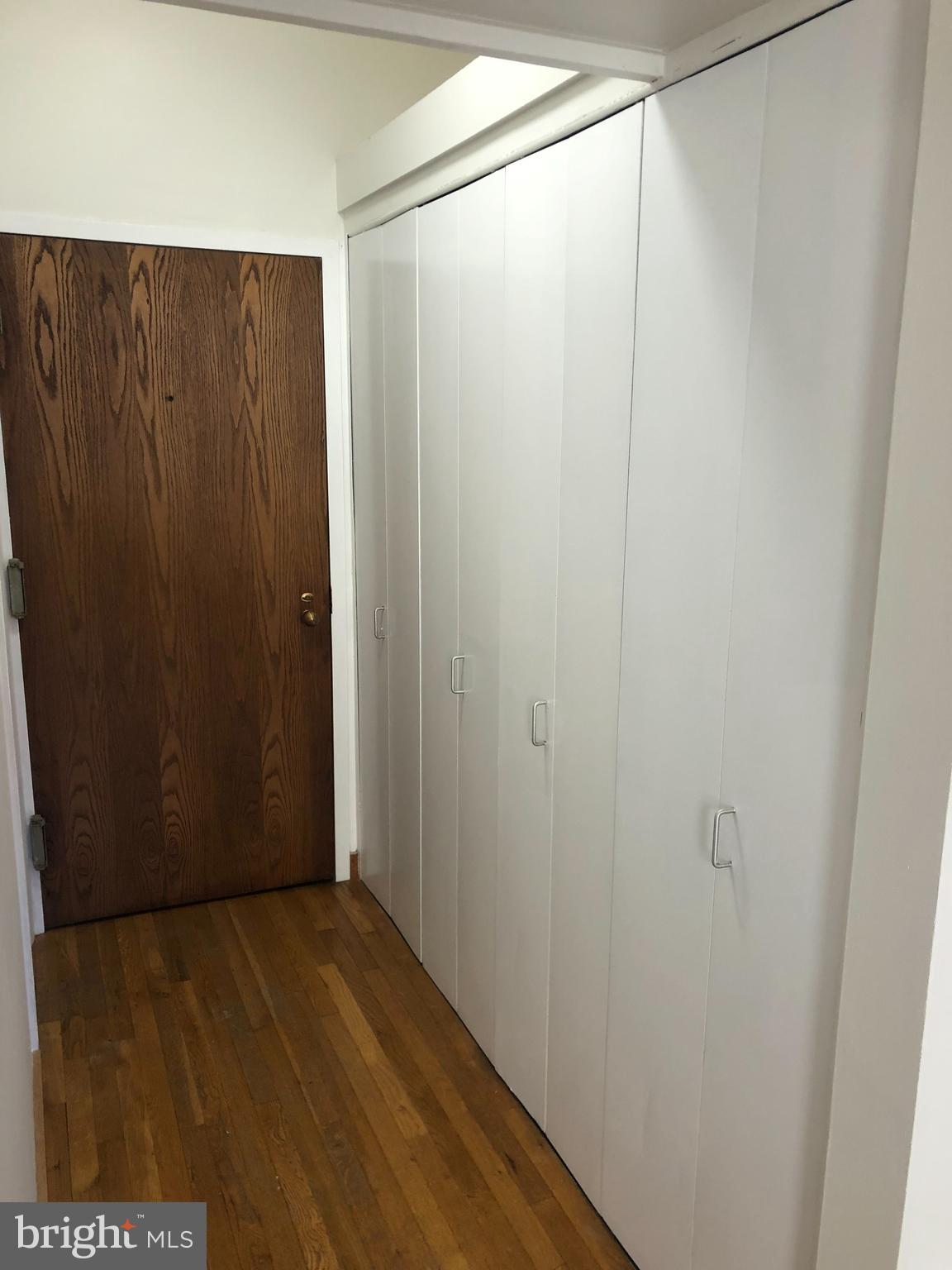 1615 Q Street Northwest, Unit 406 Washington, DC 20009 - Photo 6 of 21 Entry Foyer w/ Coat Closet