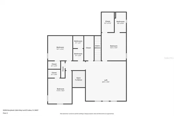 $595,000 | 22294 Storybook Cabin Way, Land O Lakes, FL 34637
