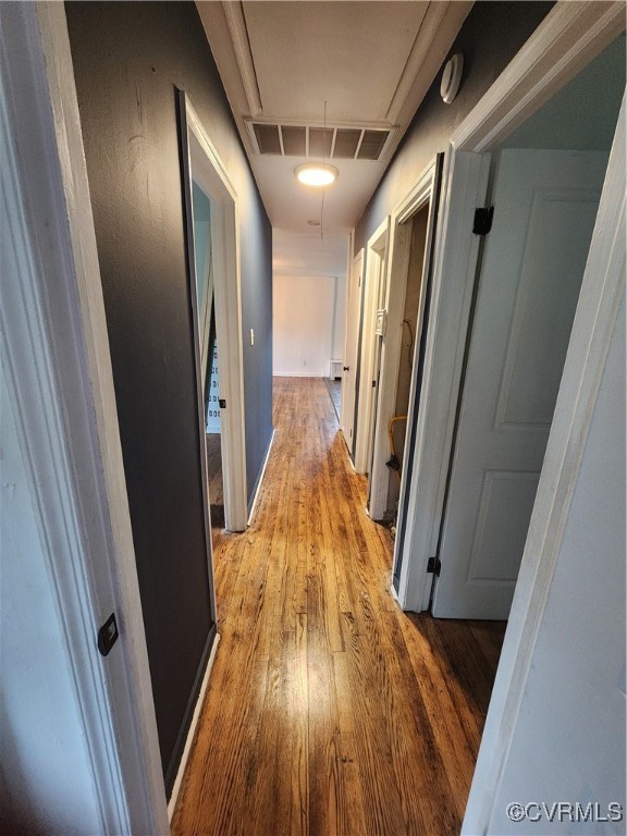 514 Conley Road Richmond, VA 23227 - Photo 7 of 15 Hall with light hardwood / wood-style floors