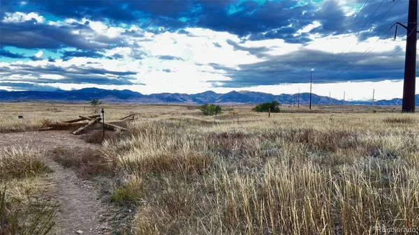 a view of an outdoor space and mountain view
