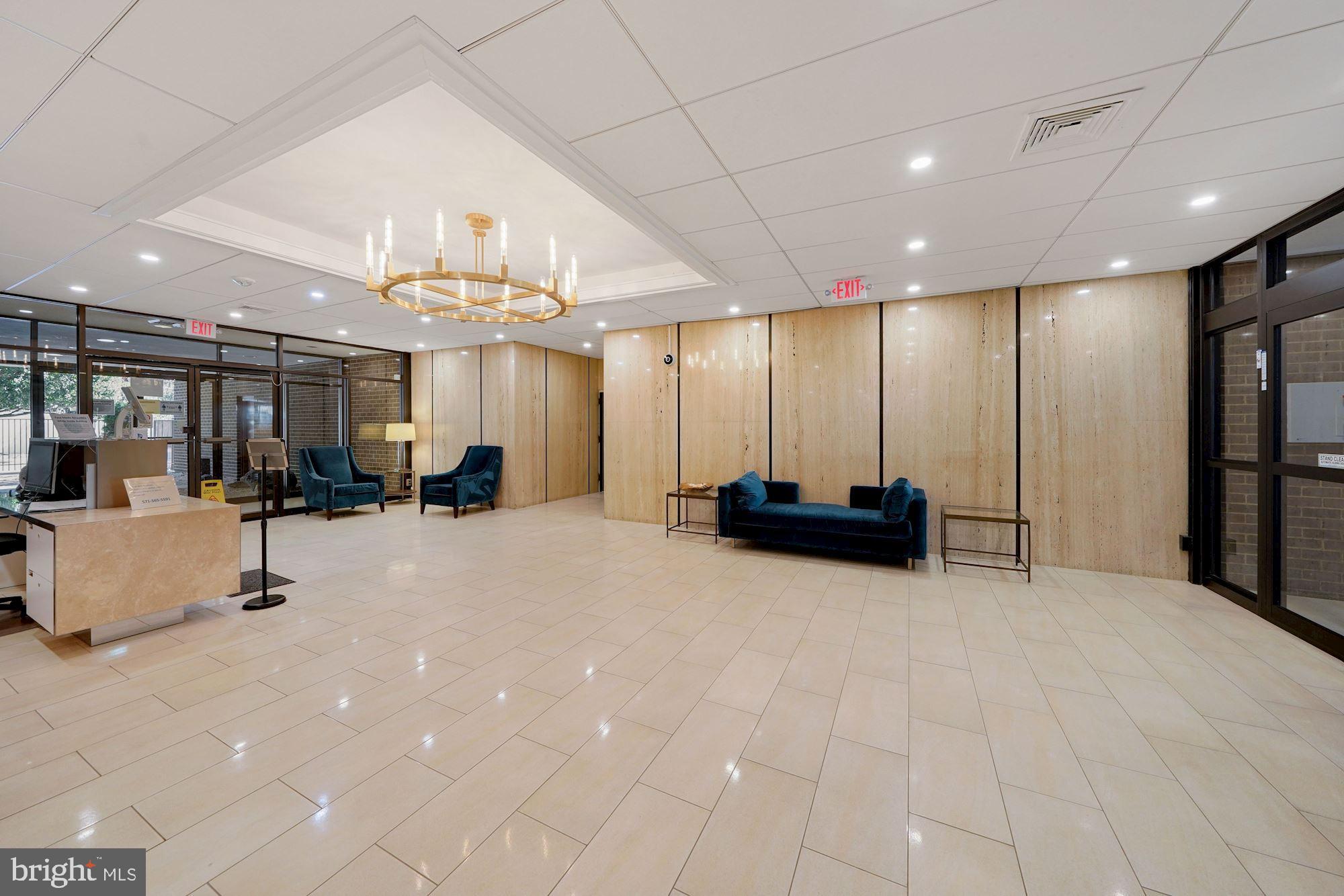 6101 Edsall Road, Unit 604 Alexandria, VA 22304 - Photo 37 of 43 Lobby at Alexandria Knolls