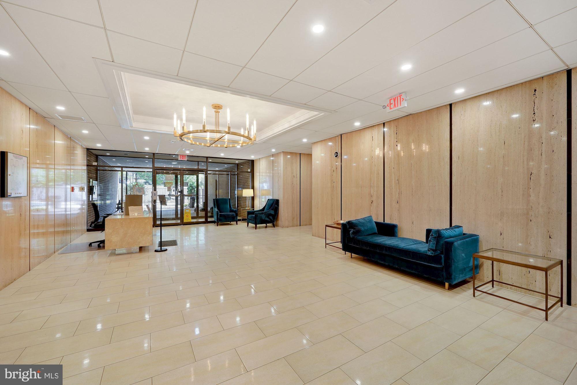 6101 Edsall Road, Unit 604 Alexandria, VA 22304 - Photo 38 of 43 Lobby at Alexandria Knolls