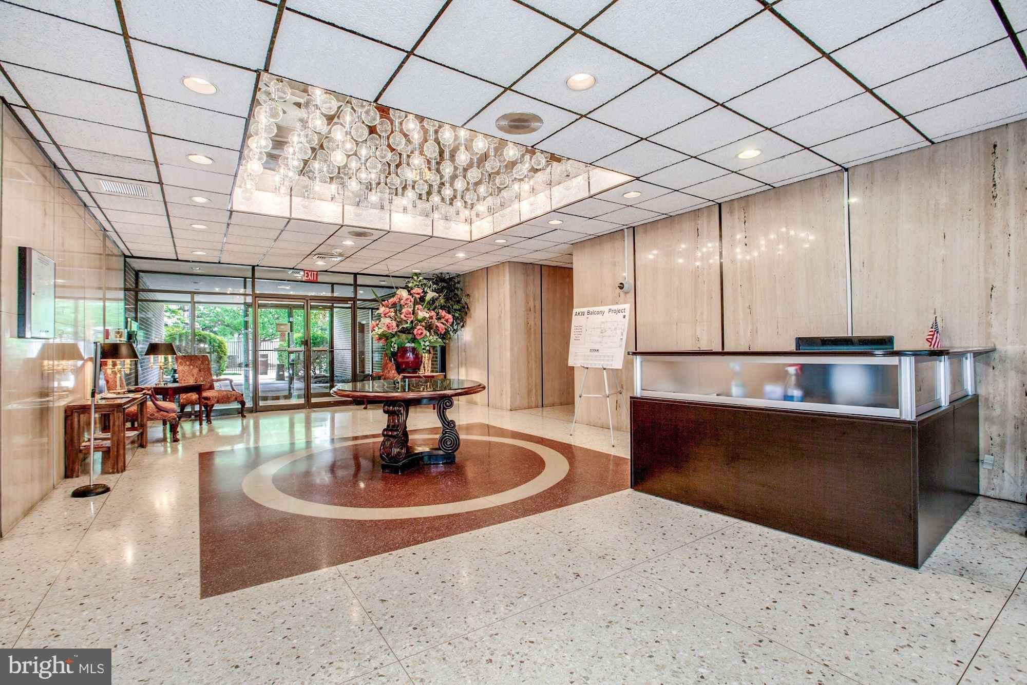 6101 Edsall Road, Unit 604 Alexandria, VA 22304 - Photo 40 of 43 Lobby at Alexandria Knolls