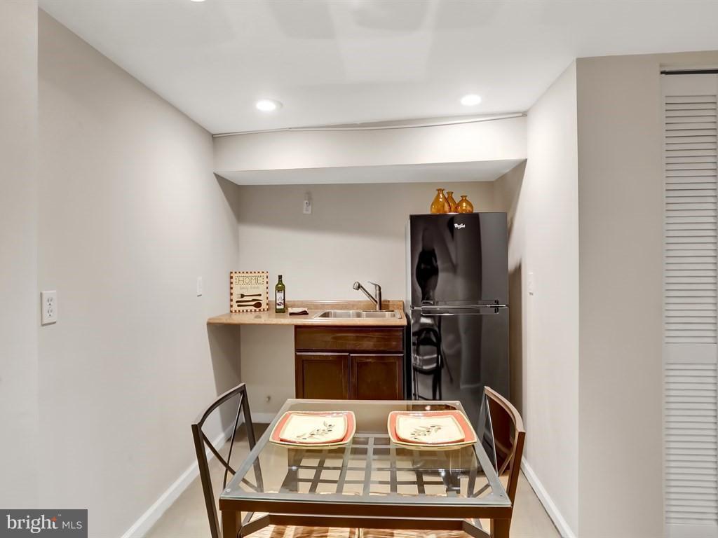 525 Decatur Street Northwest Washington, DC 20011 - Photo 22 of 30 Kitchenette in Basement